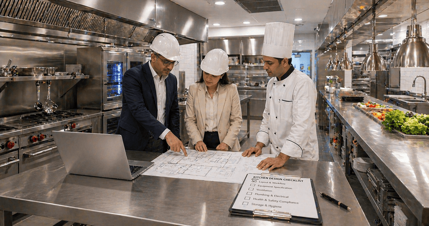 commercial kitchen design