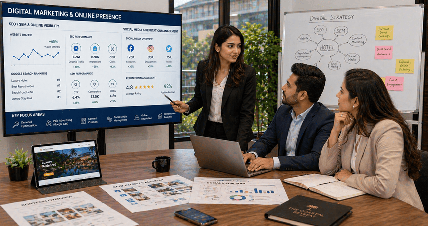 digital marketing & online presence