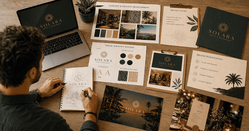 hotel & restaurant branding